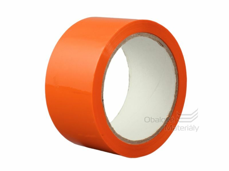 Oranžová lepící páska 48 mm*66 m