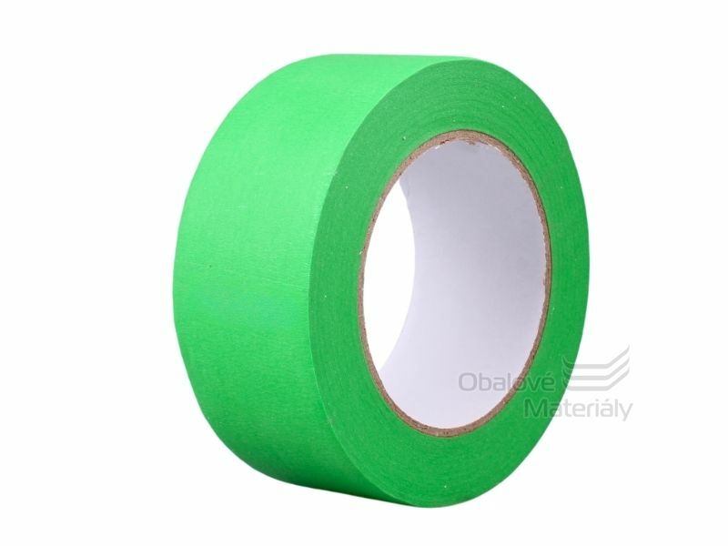 Maskovací páska UV odolná, 48 mm*50 m, venkovní,  zelená