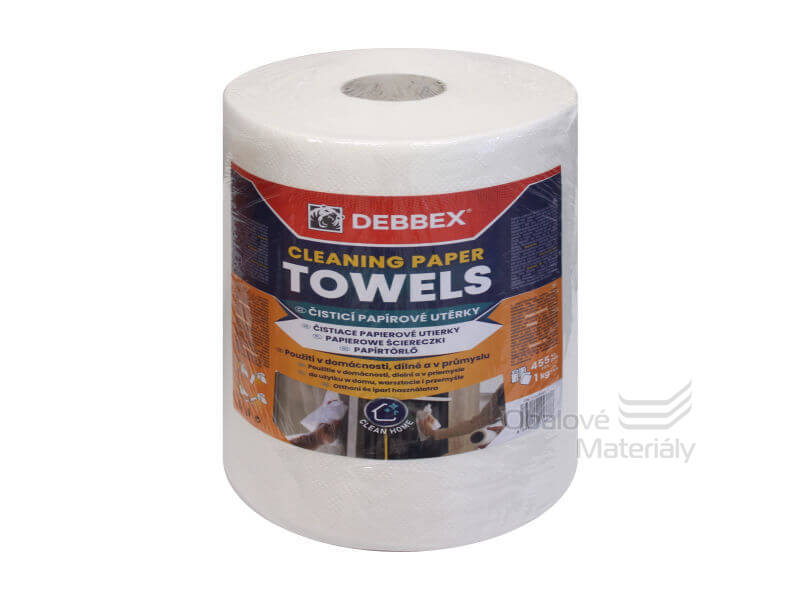 Čistící papírová utěrka Cleanhome, univerzální, 1 kg