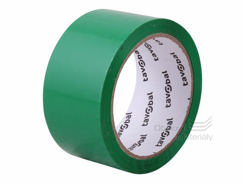 Zelená lepící páska TICHÁ 48 mm*66 m